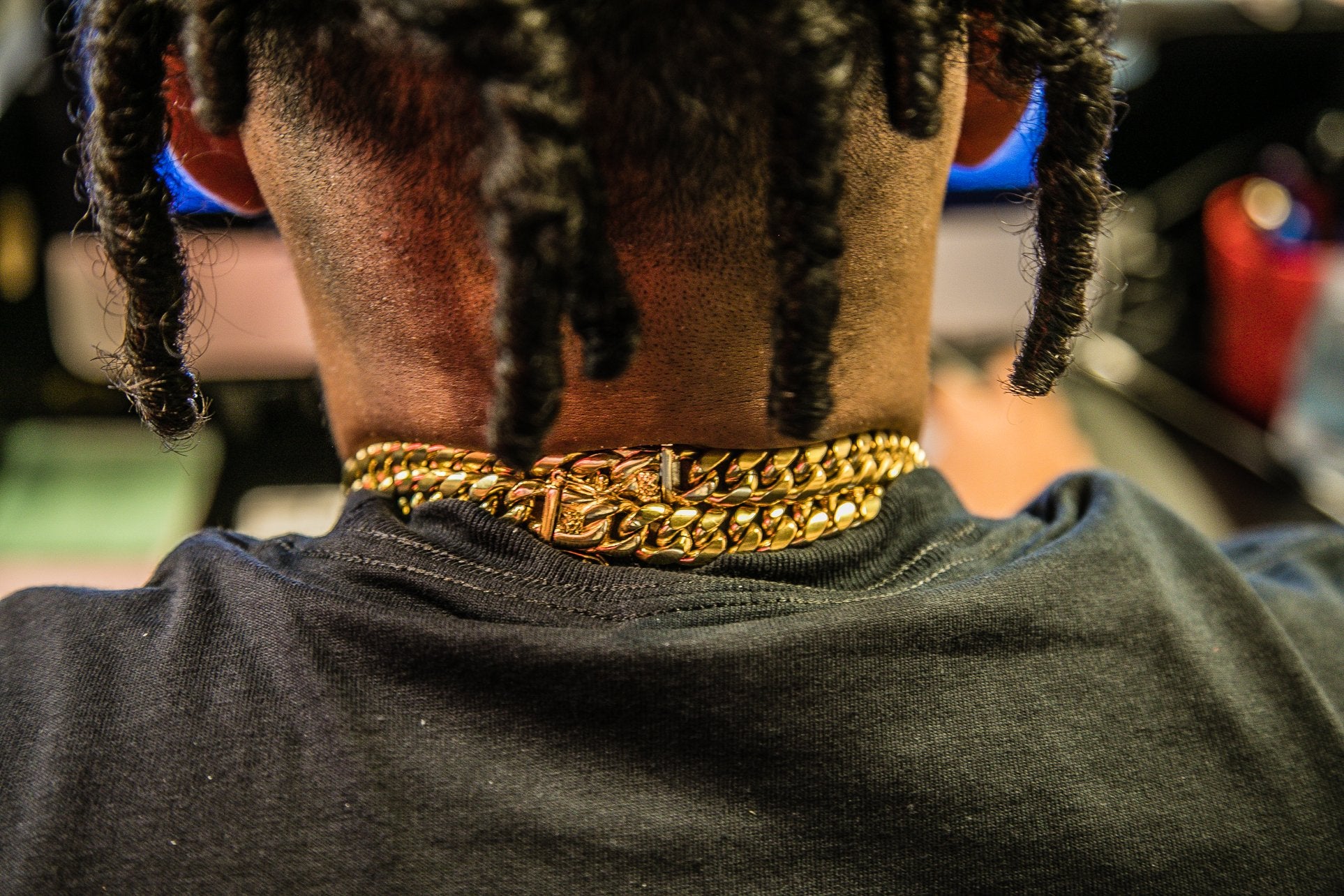 12mm Miami Cuban Link Necklace (Special Price Today) - GOLDEN GILT