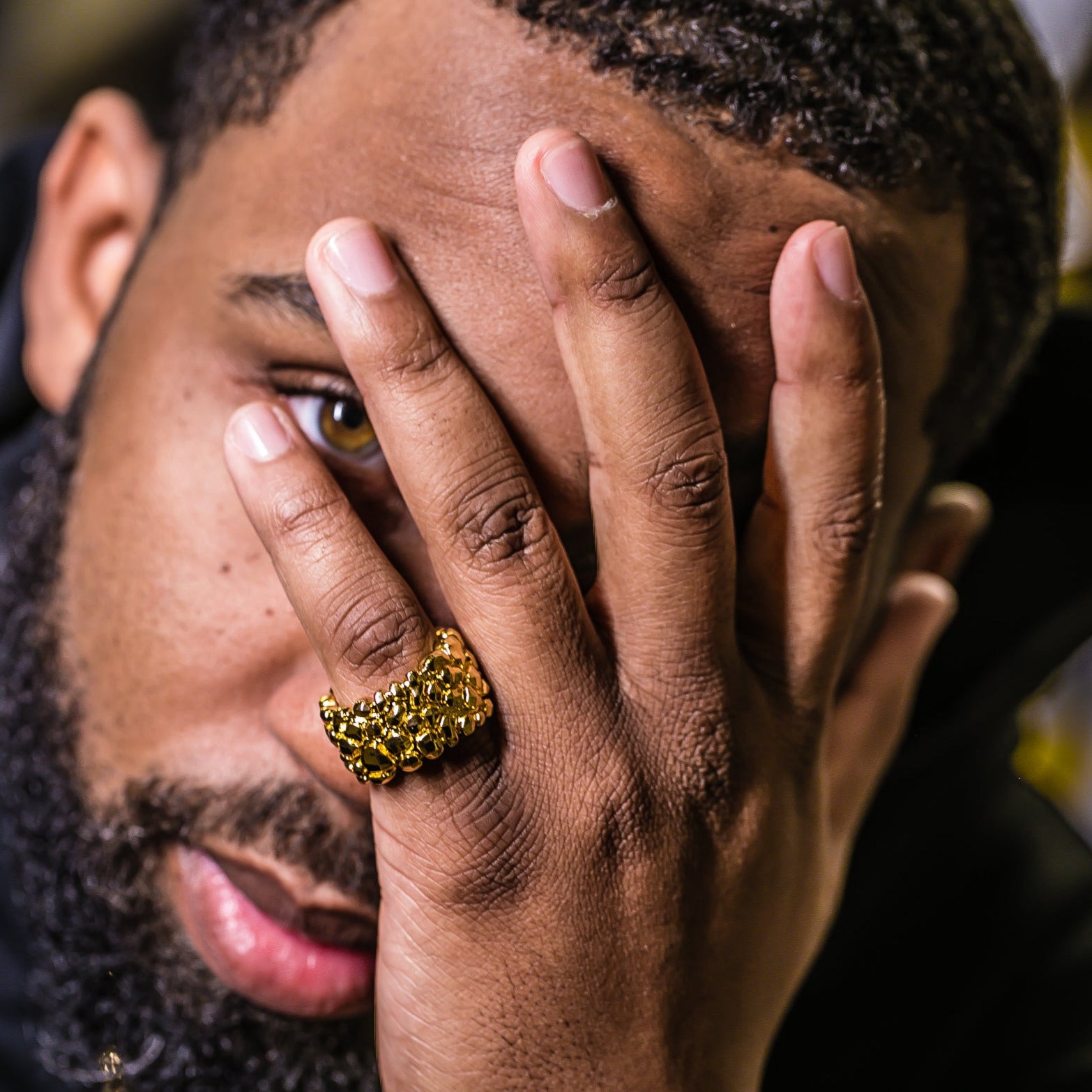 Nugget Ring - GOLDEN GILT