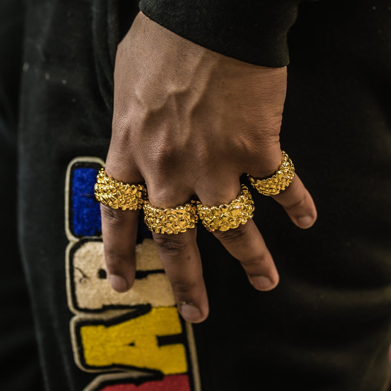 Nugget Ring - GOLDEN GILT