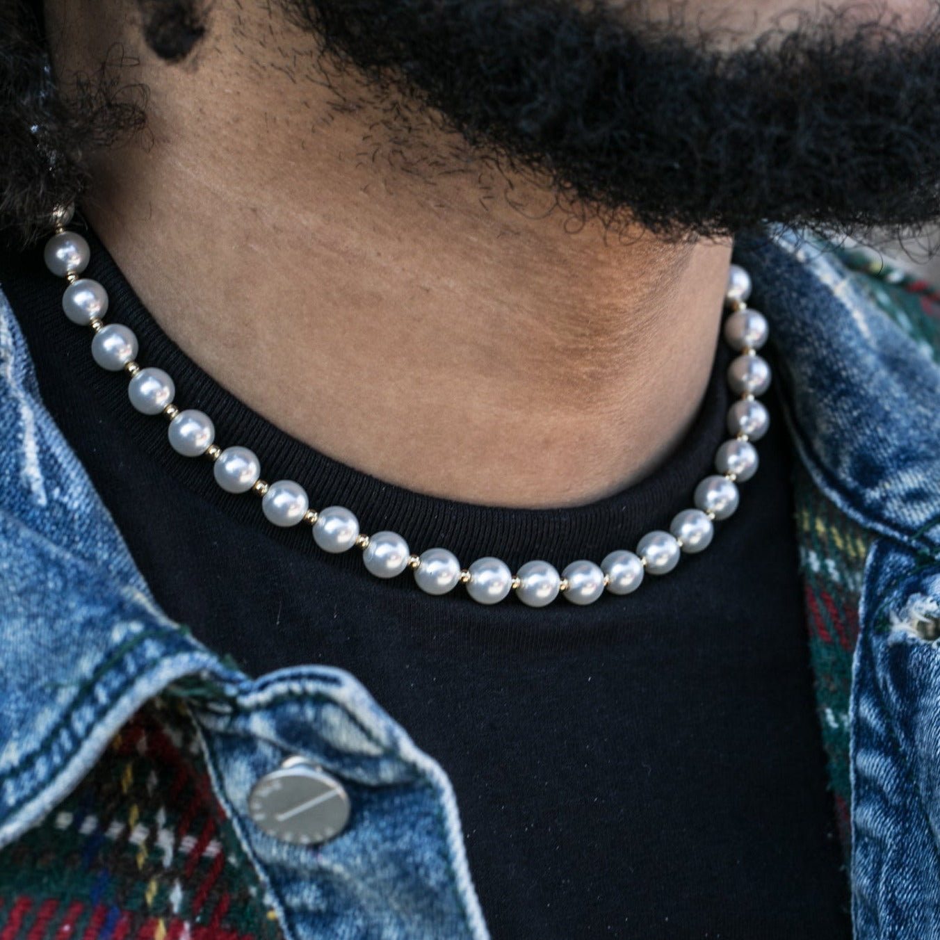 Pearl Necklace - GOLDEN GILT
