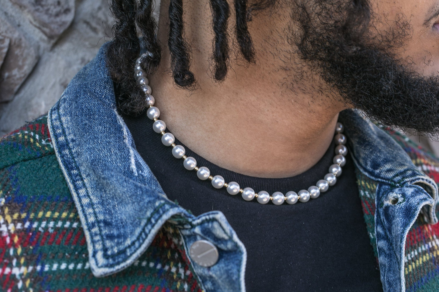 Pearl Necklace - GOLDEN GILT