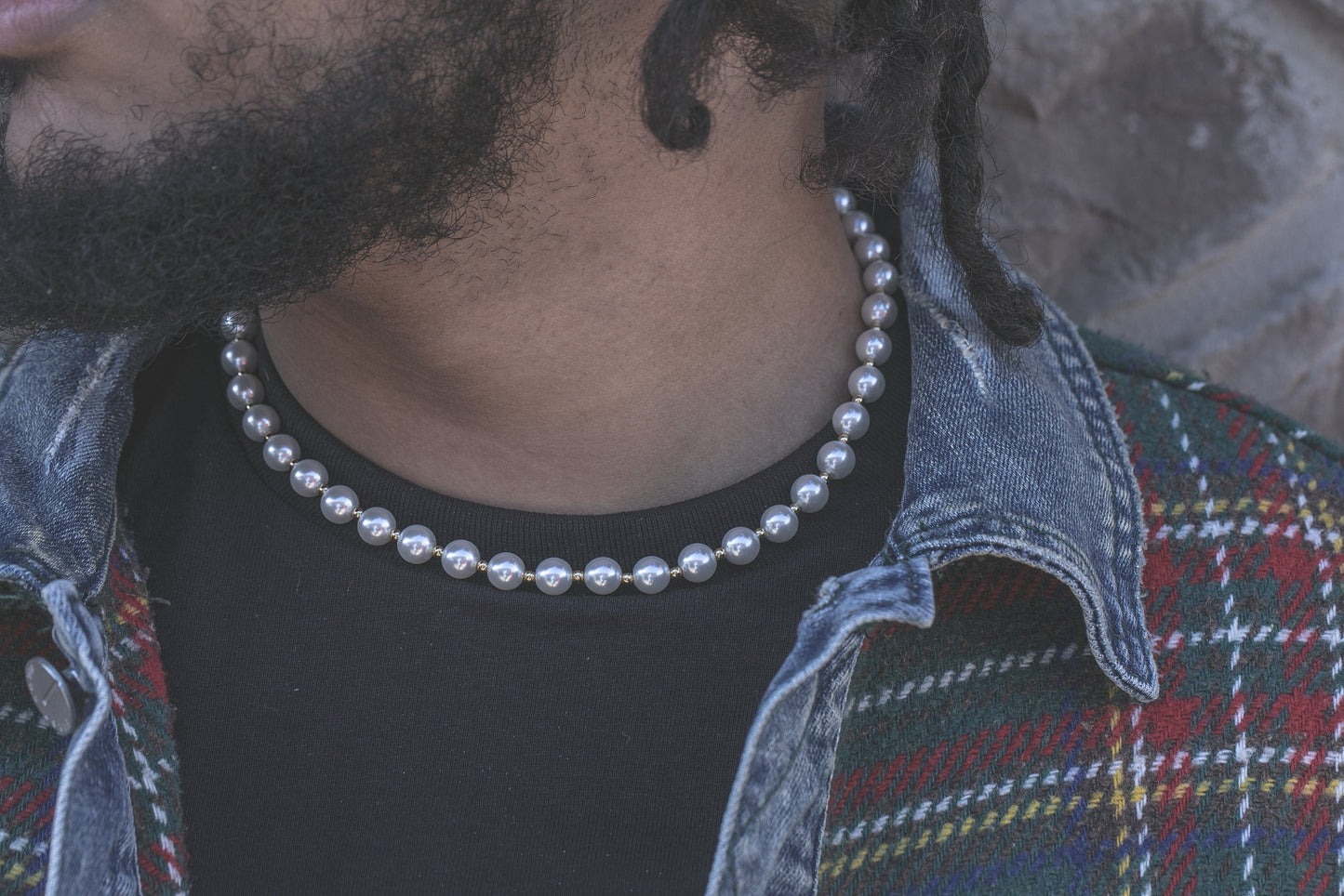 Pearl Necklace - GOLDEN GILT