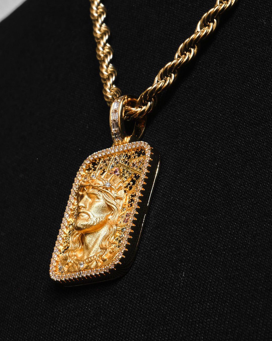 Cathedral Jesus Piece & Necklace