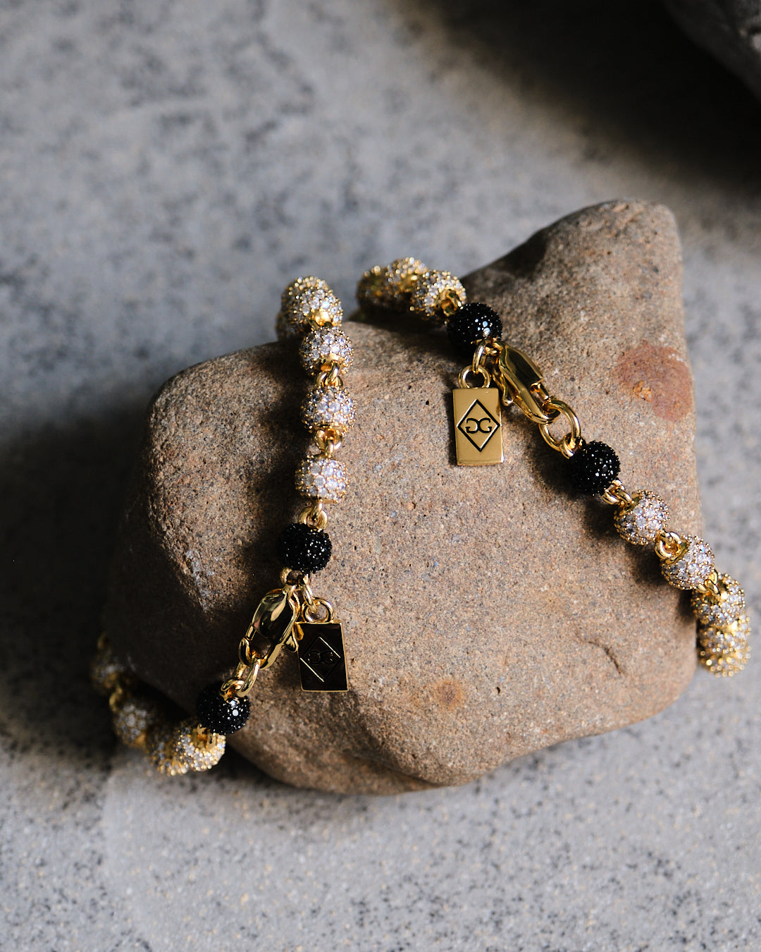 Studded Beaded Bracelet