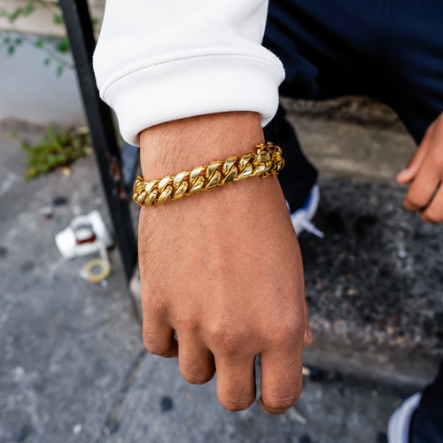 12mm Miami Cuban Link Bracelet