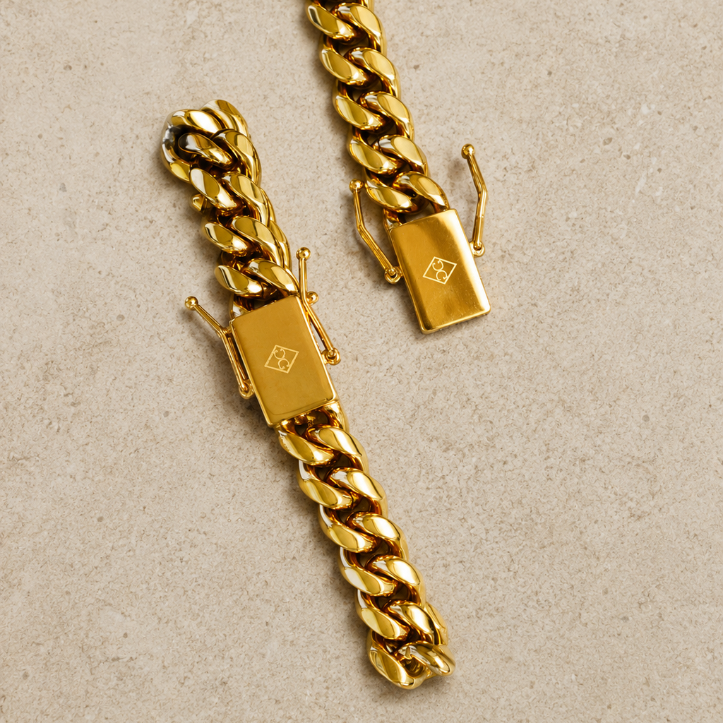 12mm Miami Cuban Link Bracelet