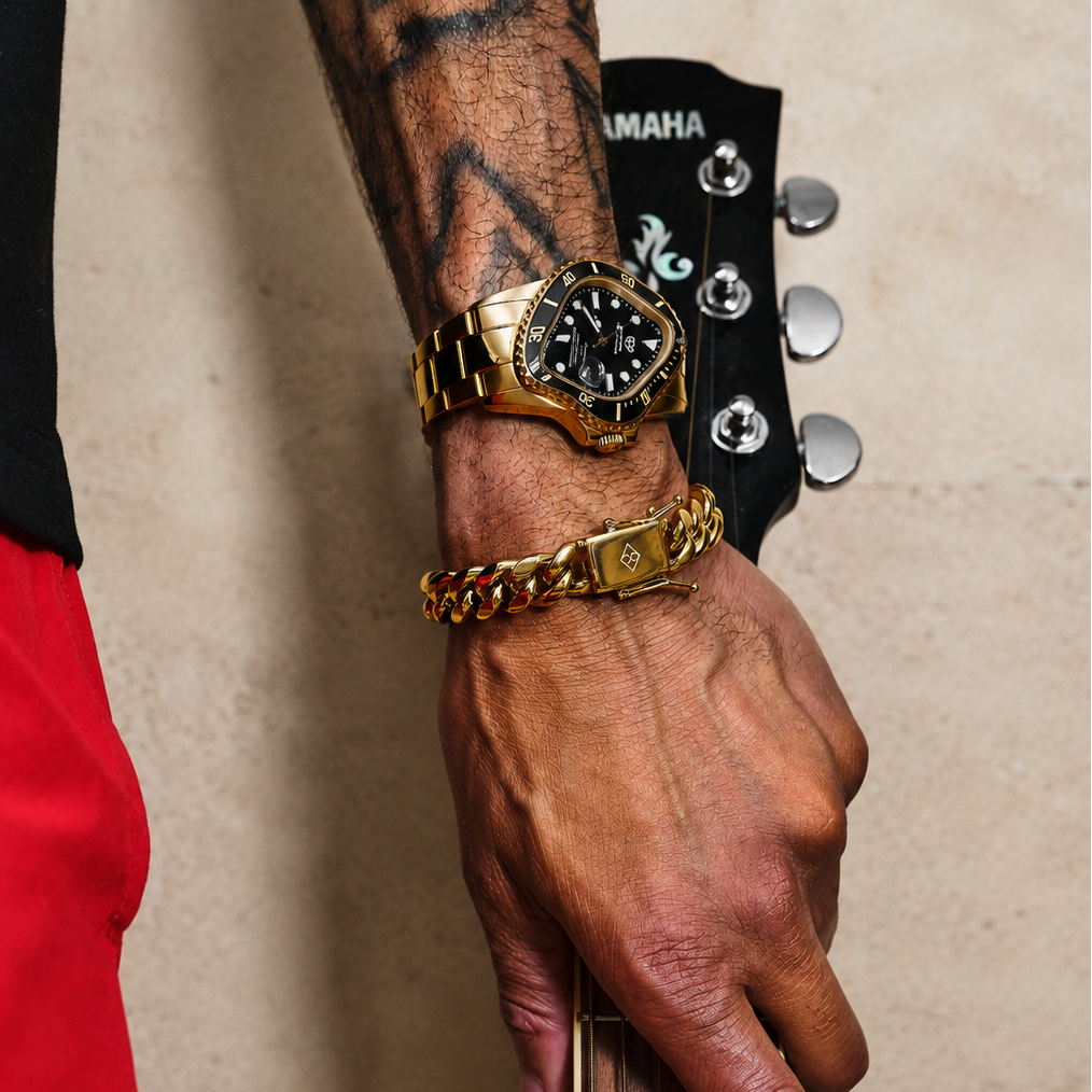 12mm Miami Cuban Link Bracelet