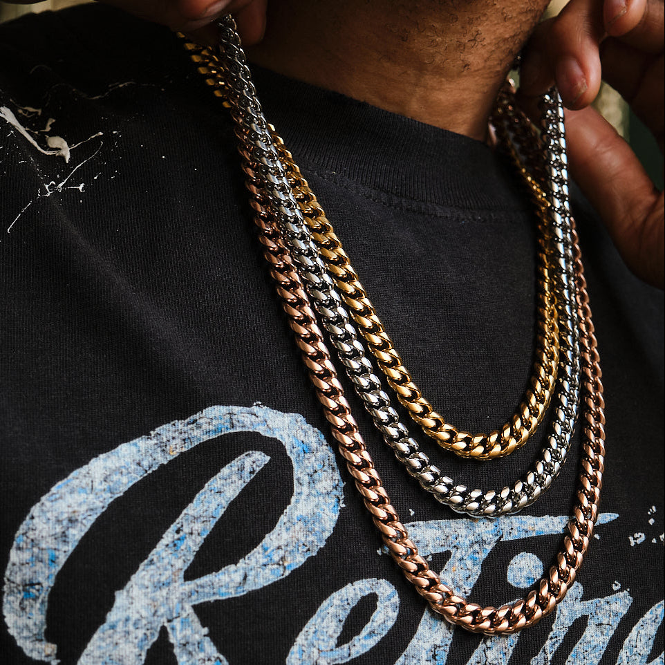 8mm Miami Cuban Link Necklace