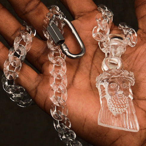 CLEAR JESUS PIECE
