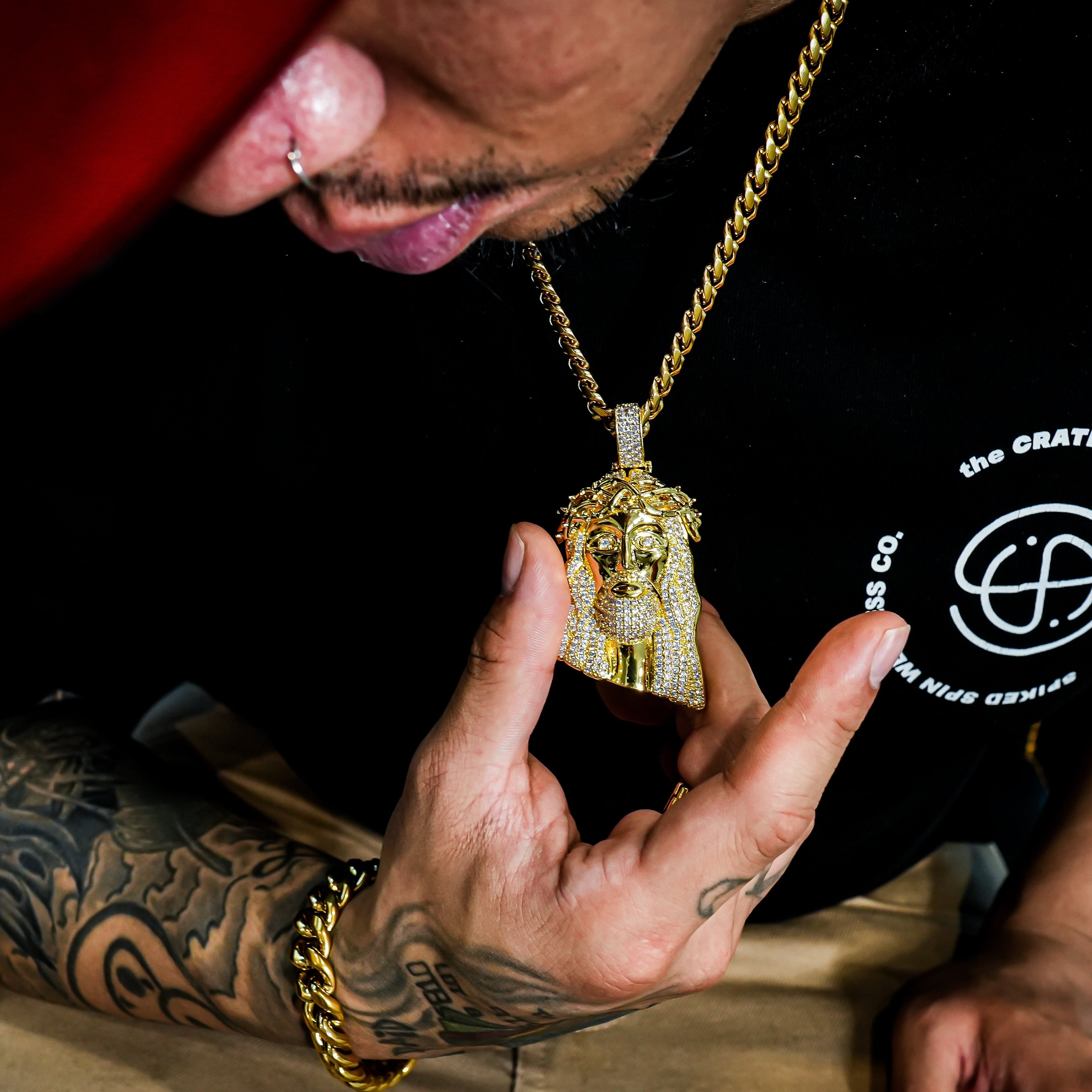 XL Jesus Piece w/ Necklace