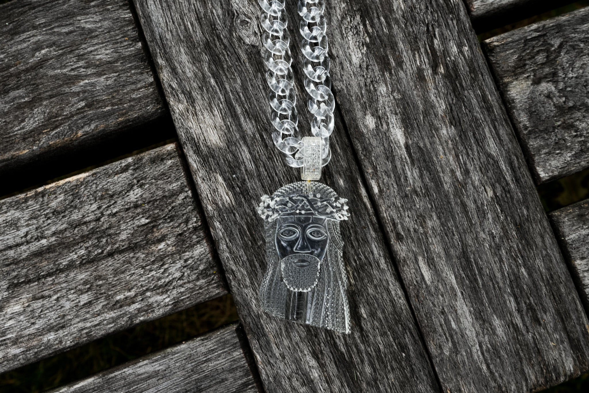 JESUS HAS RESIN PIECE