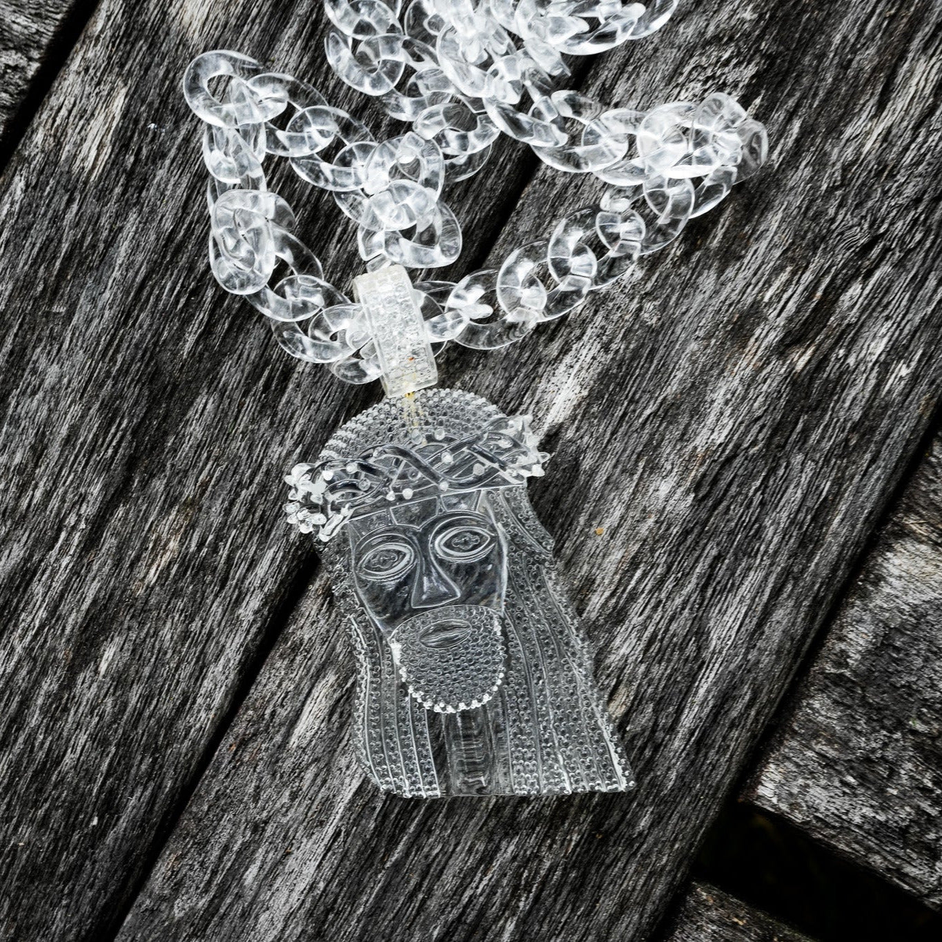 JESUS HAS RESIN PIECE