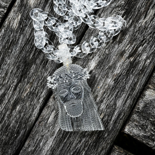 JESUS HAS RESIN PIECE