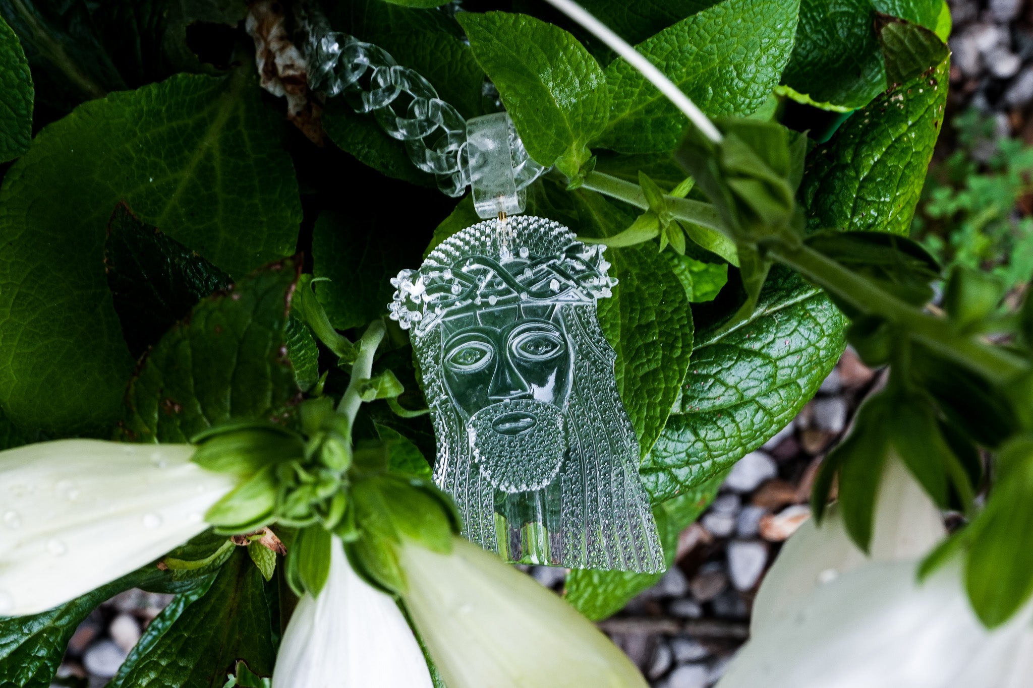 JESUS HAS RESIN PIECE