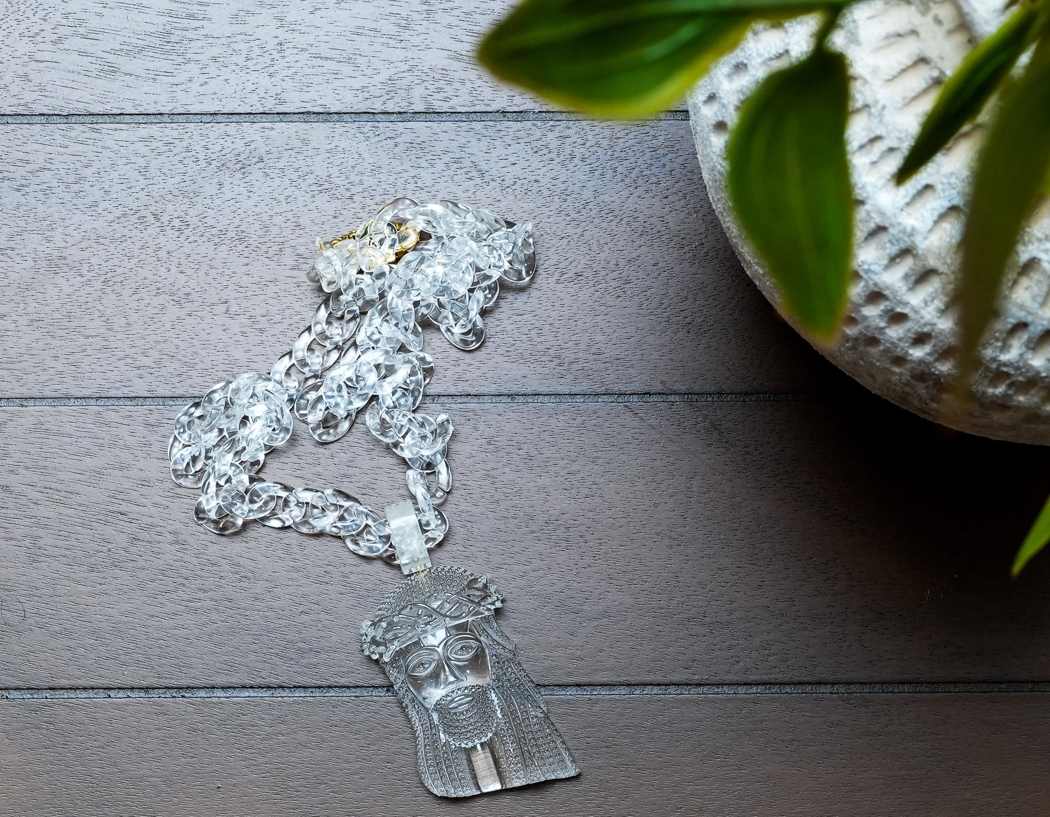 JESUS HAS RESIN PIECE