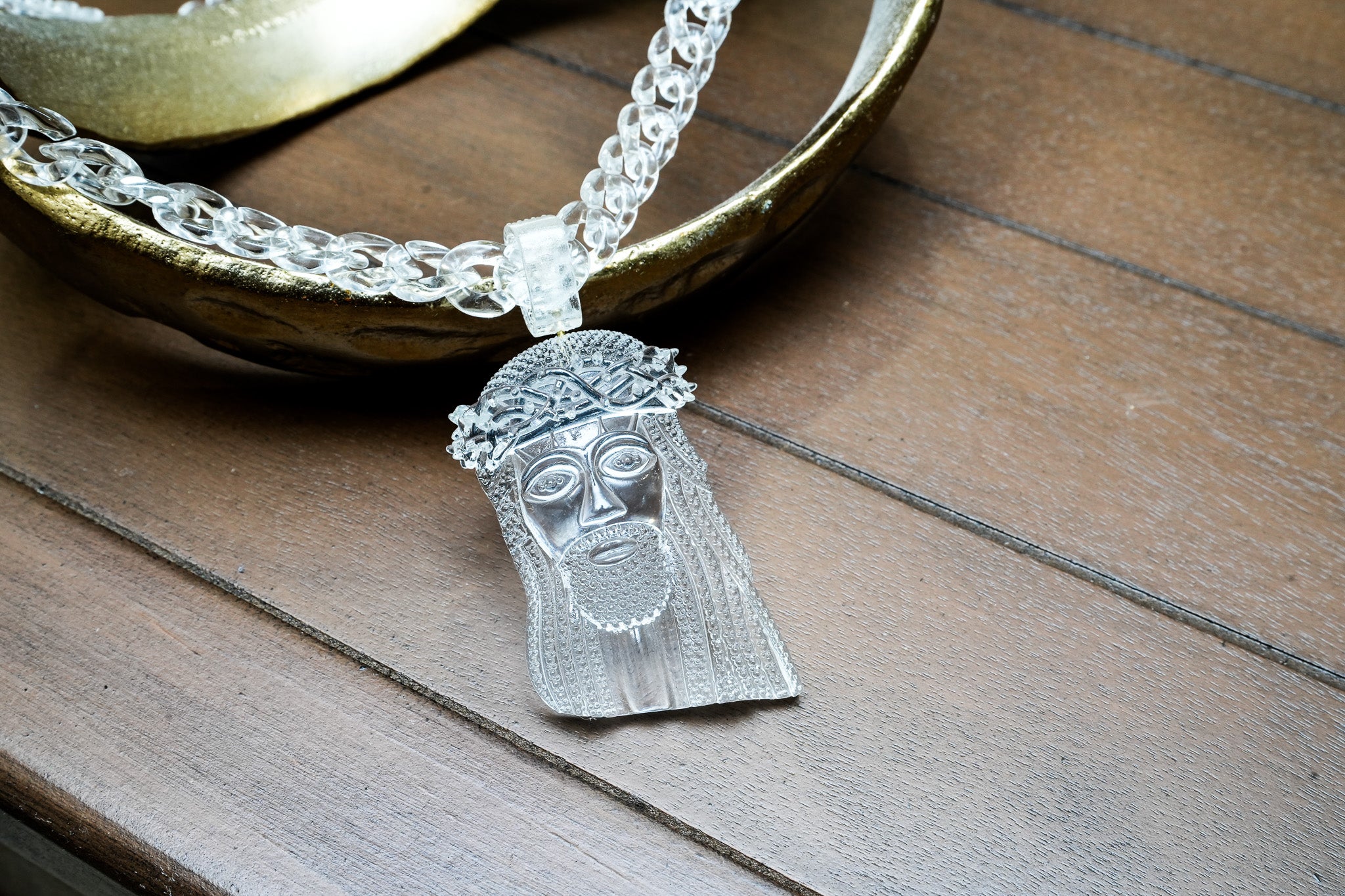 JESUS HAS RESIN PIECE