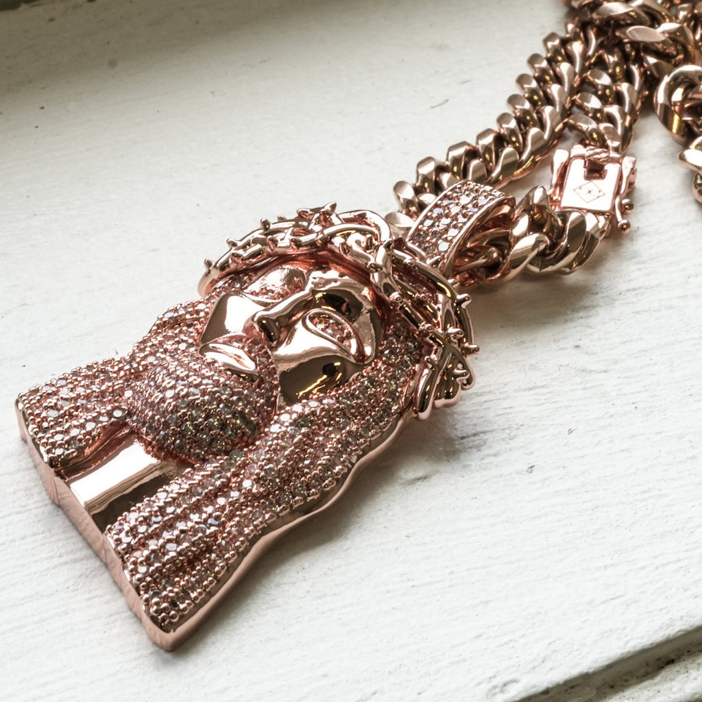 XL Jesus Piece w/ Necklace - GOLDEN GILT