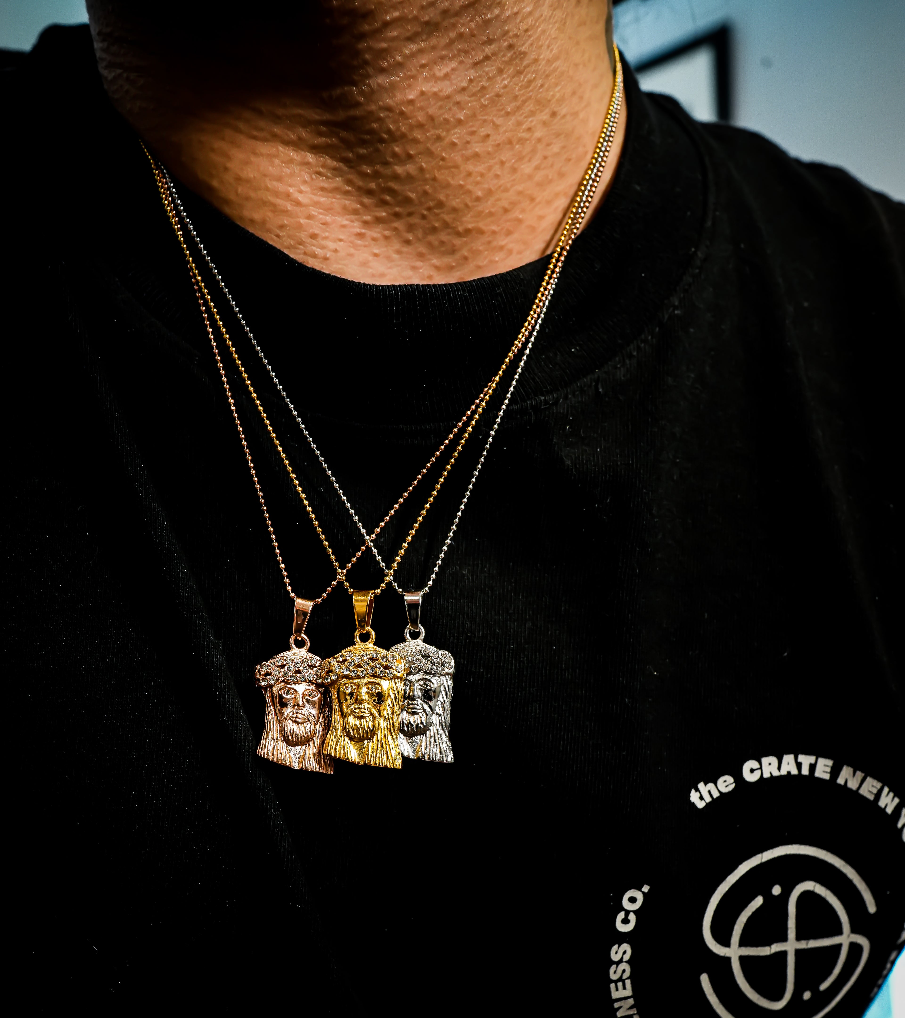 O.G. Mini Jesus Necklace