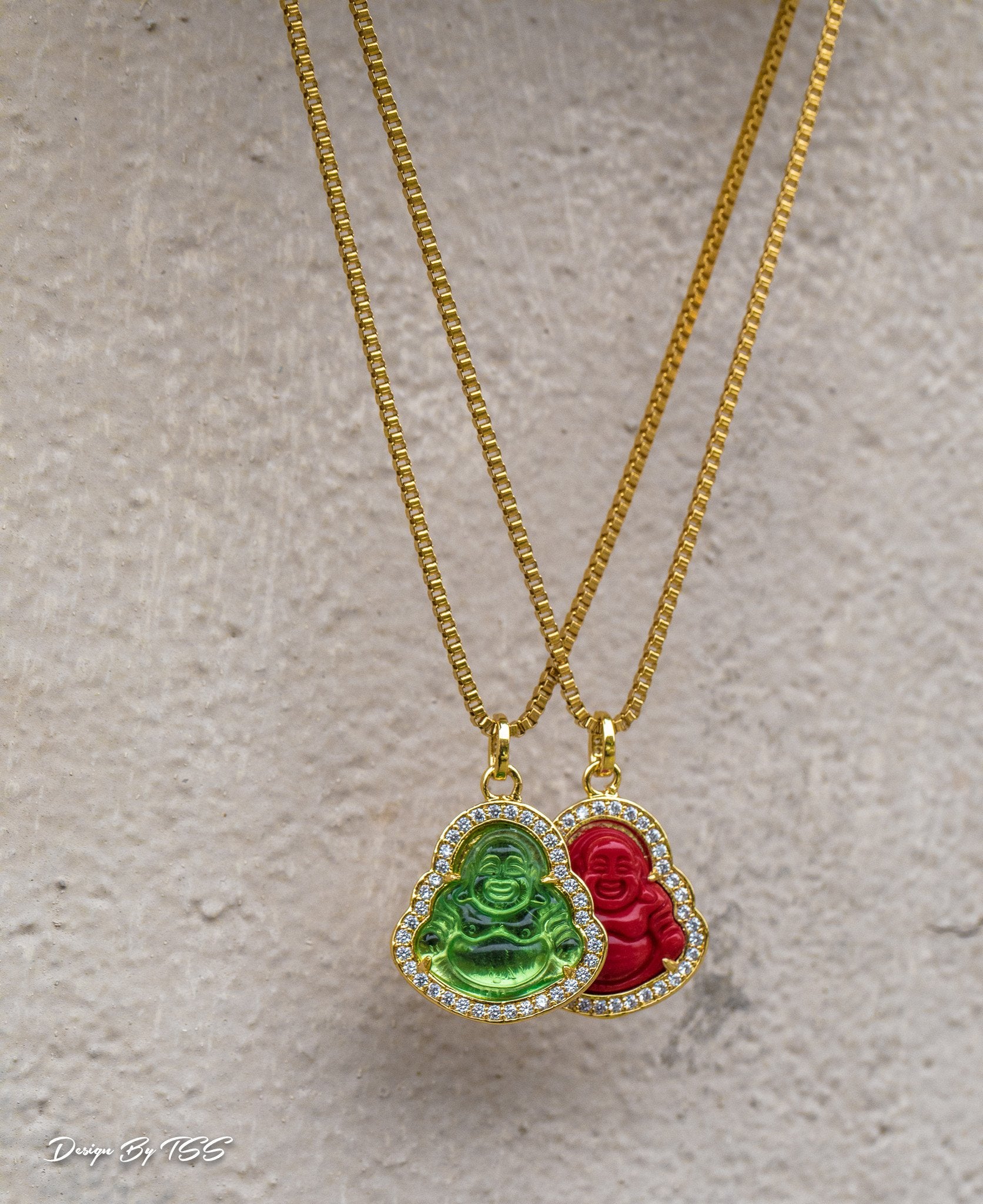 Red Buddha - GOLDEN GILT