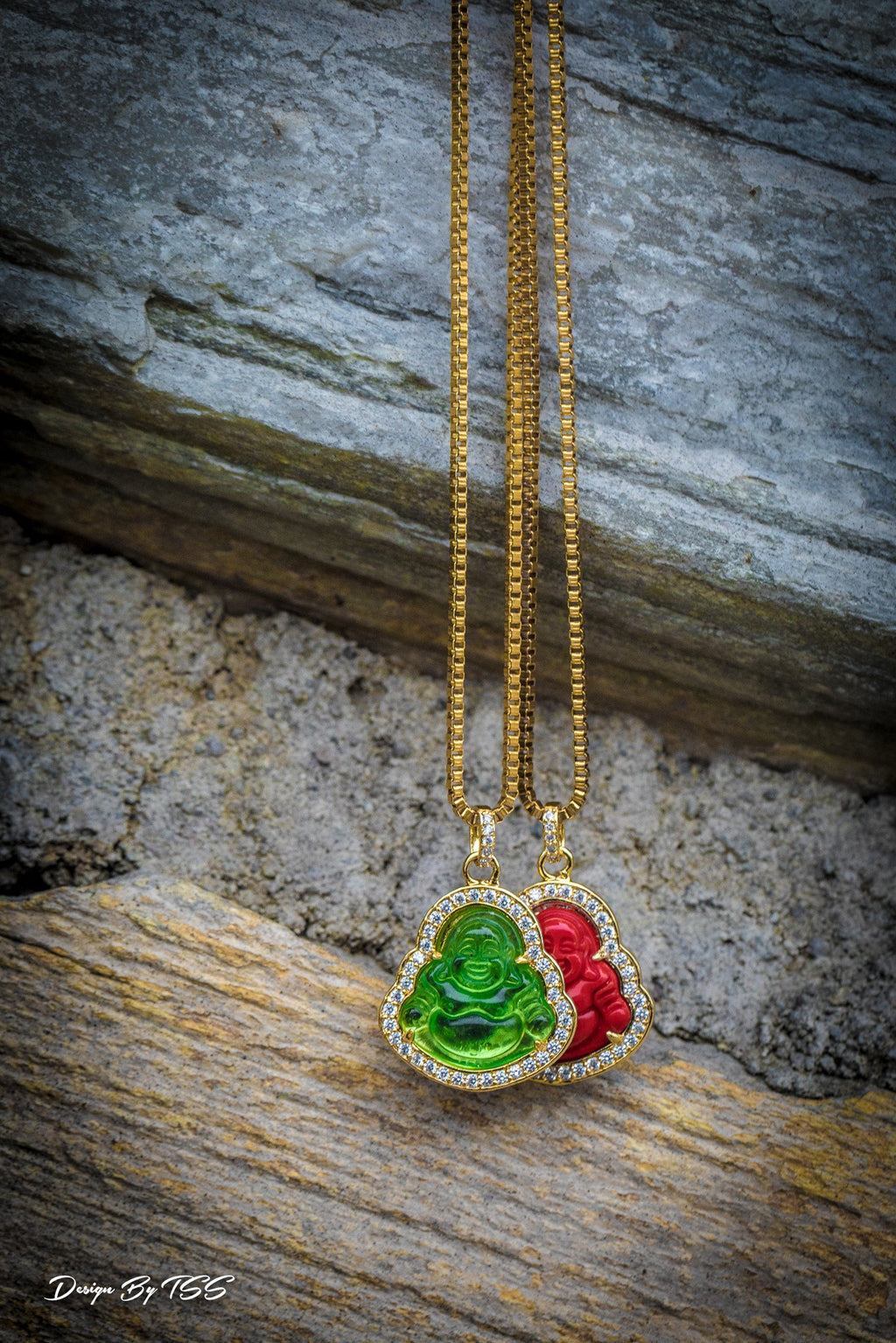 Red Buddha - GOLDEN GILT