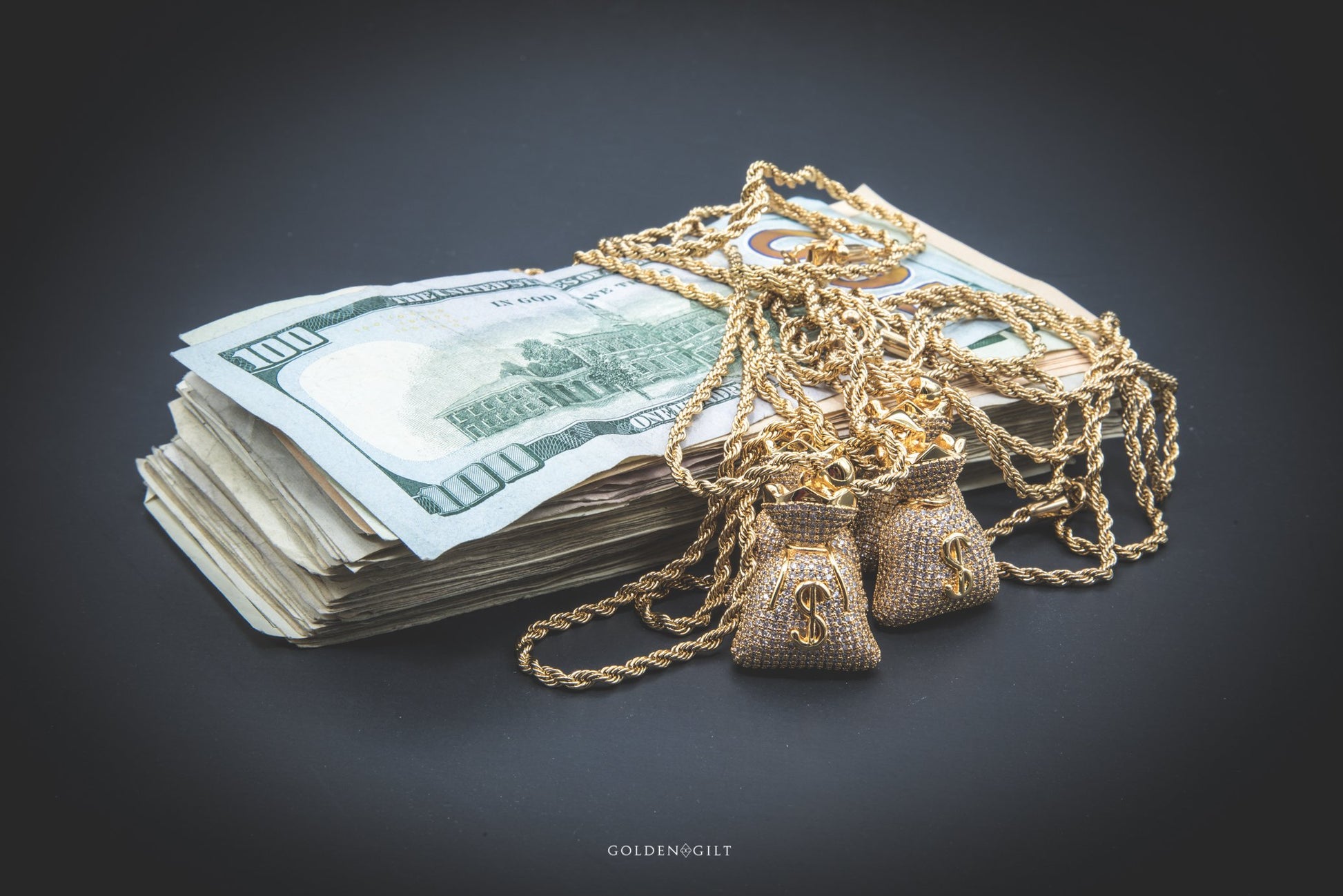 Money Bag - GOLDEN GILT