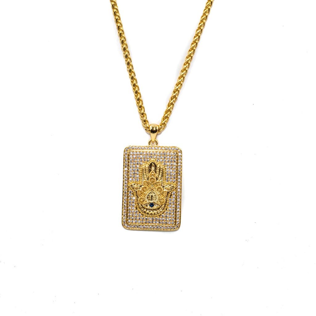 Hamsa Plate - GOLDEN GILT