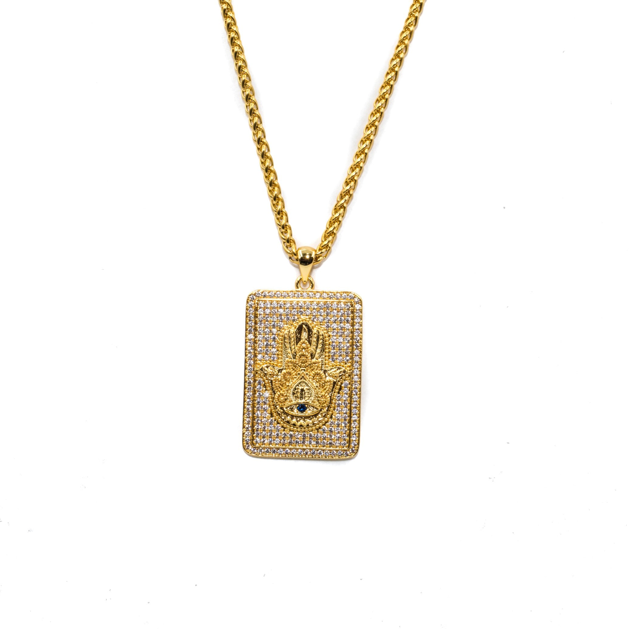Hamsa Plate - GOLDEN GILT