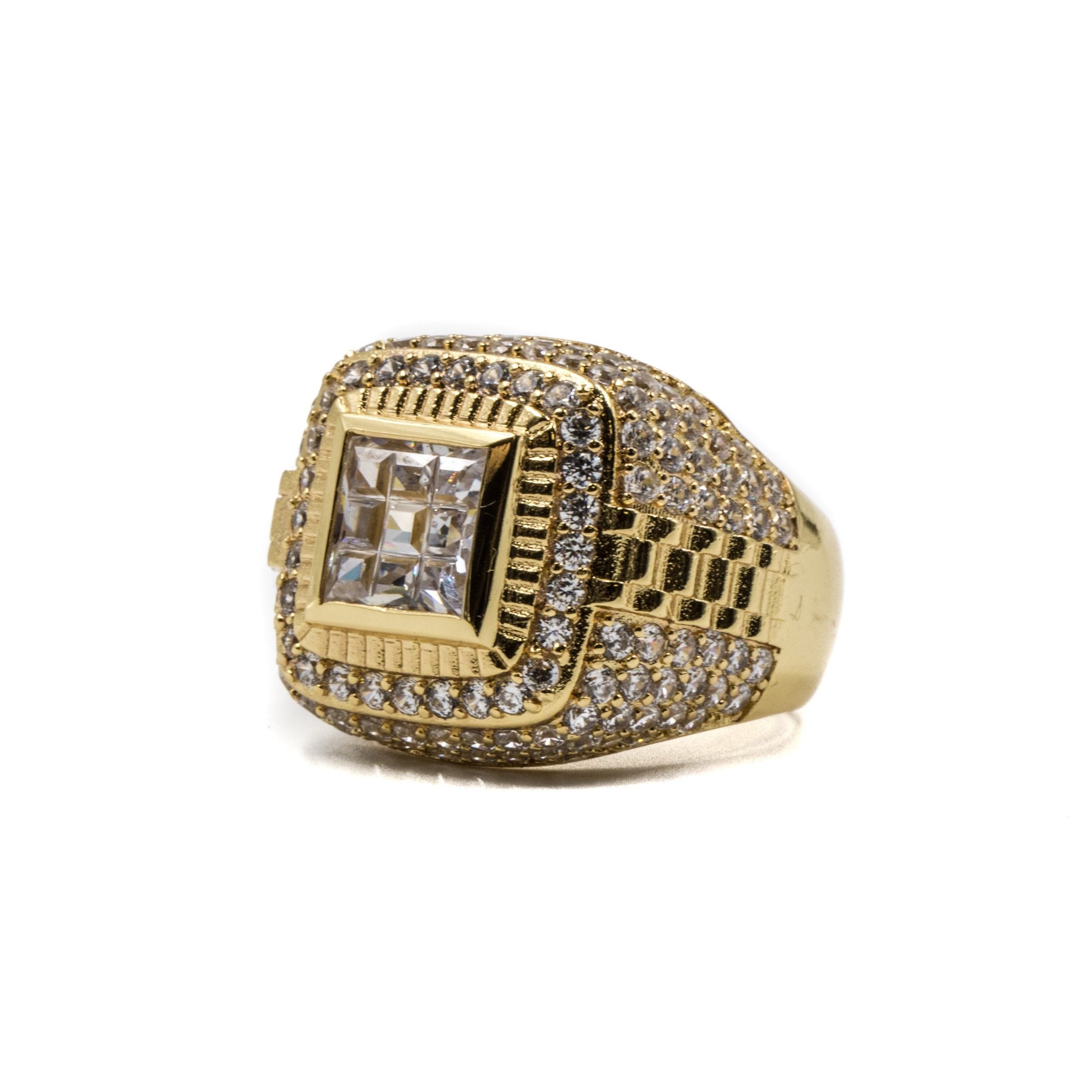 Championship Ring - 18K Gold Plated - GOLDEN GILT