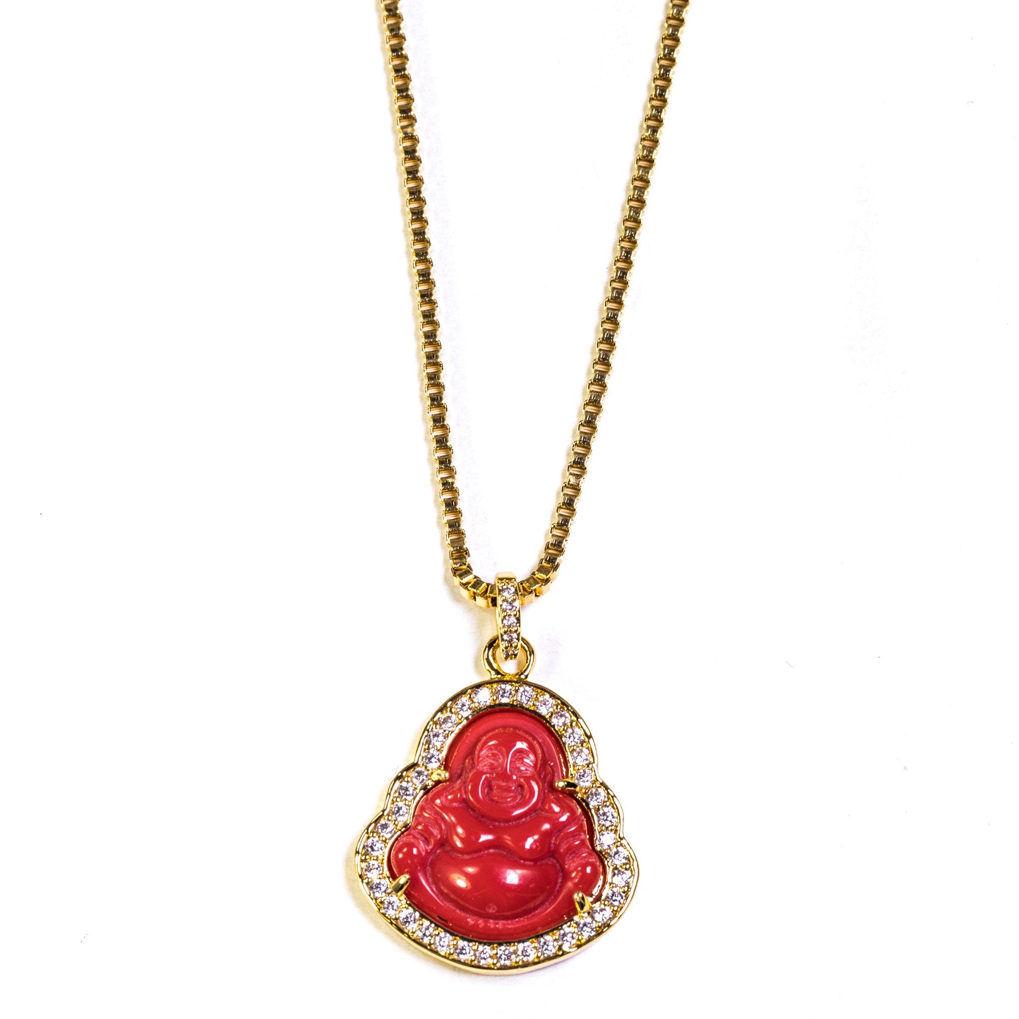 Red Buddha - GOLDEN GILT