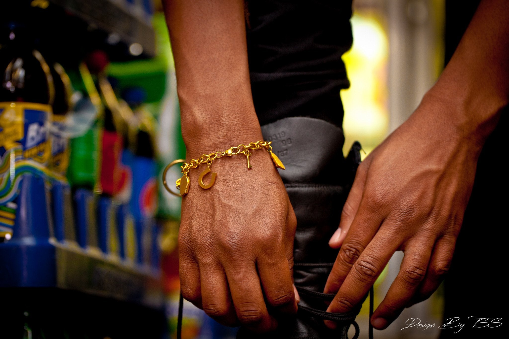 Lucky charm bracelet for on sale men